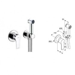 Kludi 489980565 Zenta SL Комплект гігієнічного душа