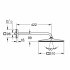 26563000 Grohe Rainshower Верхній душ