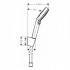 26694400 Hansgrohe Crometta Vario Душовий набір