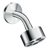 Верхній душ AXOR One 75 1jet EcoSmart з кронштейном, хром (48490000)