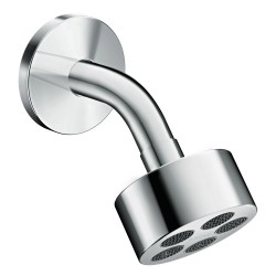 Верхній душ AXOR One 75 1jet EcoSmart з кронштейном, хром (48490000)