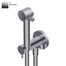 Гігієнічний душ Ritmonio шланг 80см, підключення холодної води, Brushed (72J017IX)