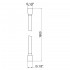 Шланг для ручного душу Qtap Hadice 1600 мм QTHADPVC160G Graphite
