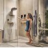 Шлангове підключення Hansgrohe Porter 500 Rainfinity з поличкою R, Brushed Bronze (26858140)