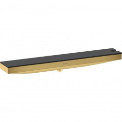 Шлангове підключення Hansgrohe Porter 500 Rainfinity з поличкою R, Brushed Bronze (26858140)