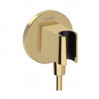 Шлангове підключення Hansgrohe FixFit Porter S з тримачем, Polished Gold Optic (26888990)