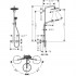 Душова система Hansgrohe Croma Select S 26890340