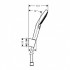 27668000 Hansgrohe Raindance Select S Душовий набір 120 3jet PowderRain