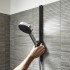 Утримувач ручного душу Hansgrohe WallStoris, Matt Black (27917670)