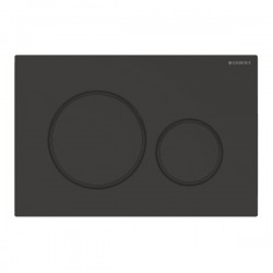 Geberit 115.882.16.1 Sigma20 Клавіша змиву чорний мат/ чорний