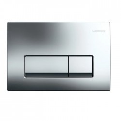 Geberit Delta50 115.119.21.1 Кнопка змиву Глянцевий хром