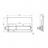 Клавіша змиву Villeroy and Boch VICONNECT 92249061 E200 хром