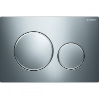 Кнопка змиву Geberit Sigma20, хром глянець/хром матовий (115.882.KH.1)