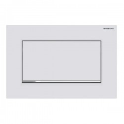Змивна клавіша Geberit Sigma 30, білий/матовий хром (115.893.JT.1)