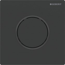 Клавіша змиву Geberit Sigma 10 для пісуару, чорний матовий/чорний (116.015.16.1)