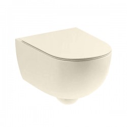 Унітаз підвісний з кришкою Nic Design Pin, Vaniglia matt (003709056_005712056)