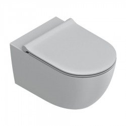 Підвісний унітаз з кришкою Catalano Sfera 55x35, Cemento Satinato (0511550023_0551200023)