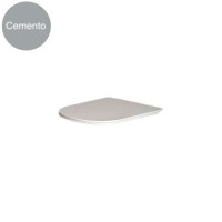 Кришка для унітазу Nic Design Pin плавне опускання, cemento matt (005712047)