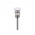 Комплект Qtap Owl: Раковина накладна кругла 400х400х155 мм White + Донний клапан PU02