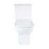 Унітаз підлоговий Qtap Aries Rimless безобідковий з сидінням Soft-close WHITE QT03228302W