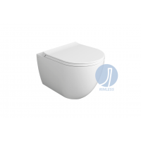 Унітаз підвісний Simas Vignoni VI28/F85 XS Rimless Glossy White