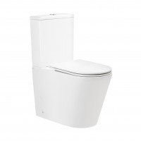 Унітаз-компакт Qtap Scorpio безобідковий з сидінням Soft-close QT14226002W