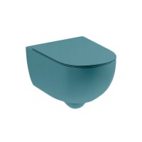 Унітаз підвісний з кришкою Nic Design Pin, Polvere matt (003709057_005712057)