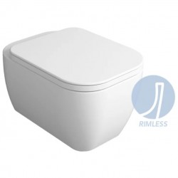 Simas Henges HE18/F85/HE004 Унітаз підвісний білий матовий