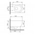 Унітаз підвісний Devit Art 2.0 3020140G безобідковий soft-close