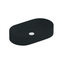 Умивальник на стільницю Nic Desing Pin 55х37х12 см, Antracite матовий (001714013)