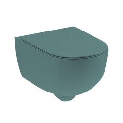 Унітаз підвісний Nic Design Pin, з кришкою Soft-Close, Aloe matt (003709063_005712063)