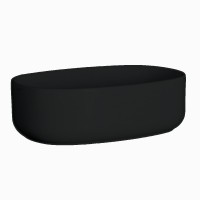 Умивальник на стільницю Nic Design Semplice 55х40х15 см, Antracite матовий (001376013)