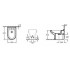 Біде Villeroy and Boch HOMMAGE 744200R1
