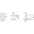 Laufen PRO H8969513000001+H8209660000001 Унітаз Rimless
