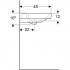 Раковина Geberit Smyle 500.226.01.1 (120 см.)
