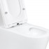 Унітаз-моноблок підлоговий Qtap Kolibri Ultra Quiet безобідковий з сидінням Soft-close WHITE QT10226380W