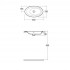 INF102AWHA Rak Ceramics Infinity Раковина 55 см.