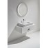 Раковина Simas Henges 70 см. Glossy white HE10