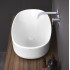 Умивальник на стільницю Nic Design Semplice 60х40х15 см, білий матовий (001377003)