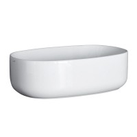 Умивальник на стільницю Nic Design Semplice 60х40х15 см, білий матовий (001377003)