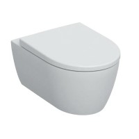 Geberit Icon 501.663.JT.1 Унітаз підвісний Rimfree, з сидінням із кришкою, Softclose