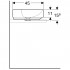 Geberit VARIFORM 500.780.01.2 Раковина 60х45 см.