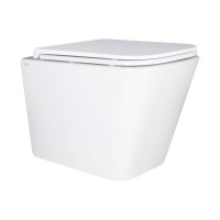 Унітаз підвісний Qtap Tern із сидінням Soft-close QT17332303ASW