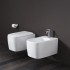 Унітаз підвісний Nic Design Semplice 55х37 см безобідковий, з кришкою, cemento matt, виставковий екземпляр (003699047_005706047)