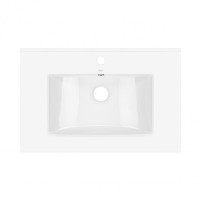 Раковина Qtap Albatross 700х460х180 White без донного клапана QT01113070CW