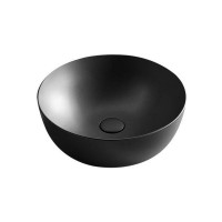 Умивальник на стільницю Nic Design Ovvio 42х14 см, Antracite матовий (001447013)