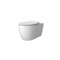 Devit 3020155 ACQUA NEW Унітаз підвісний безобідковий, тонка Кришка soft-close