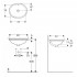 Geberit Variform 500.749.01.2 Раковина 42 см.
