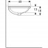 Раковина Geberit Variform 500.757.01.2 (55х40 см.)