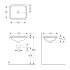 Geberit Variform 500.761.01.2 Раковина 45 см.